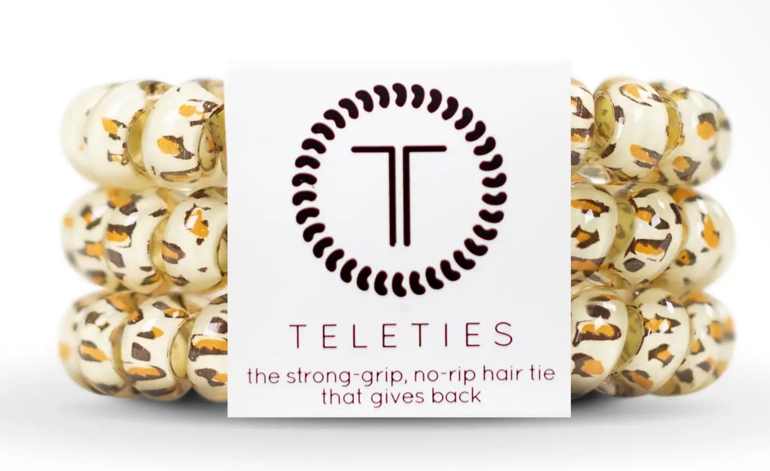 Leopard - Large Hair Ties