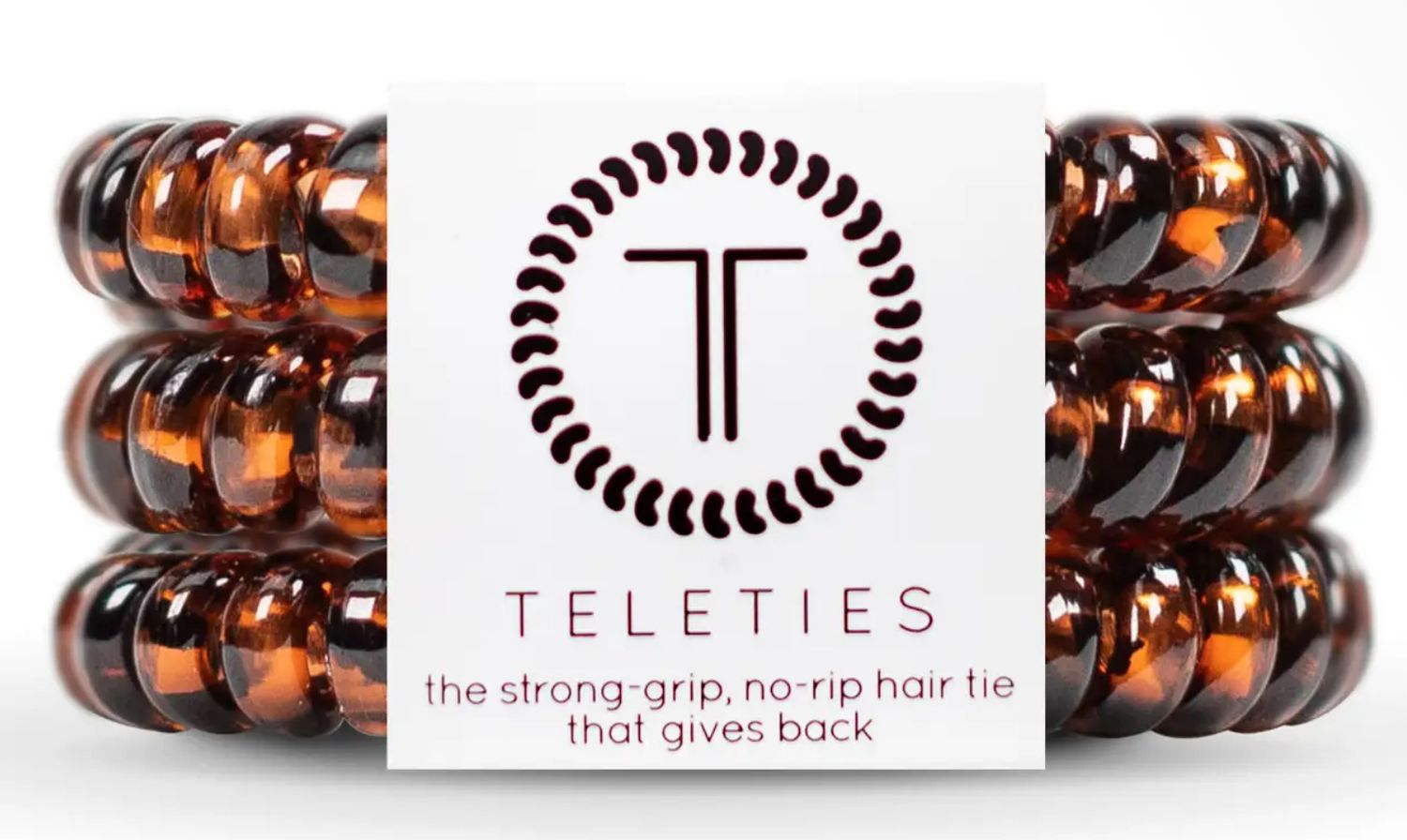 Tortoise - Small Hair Ties