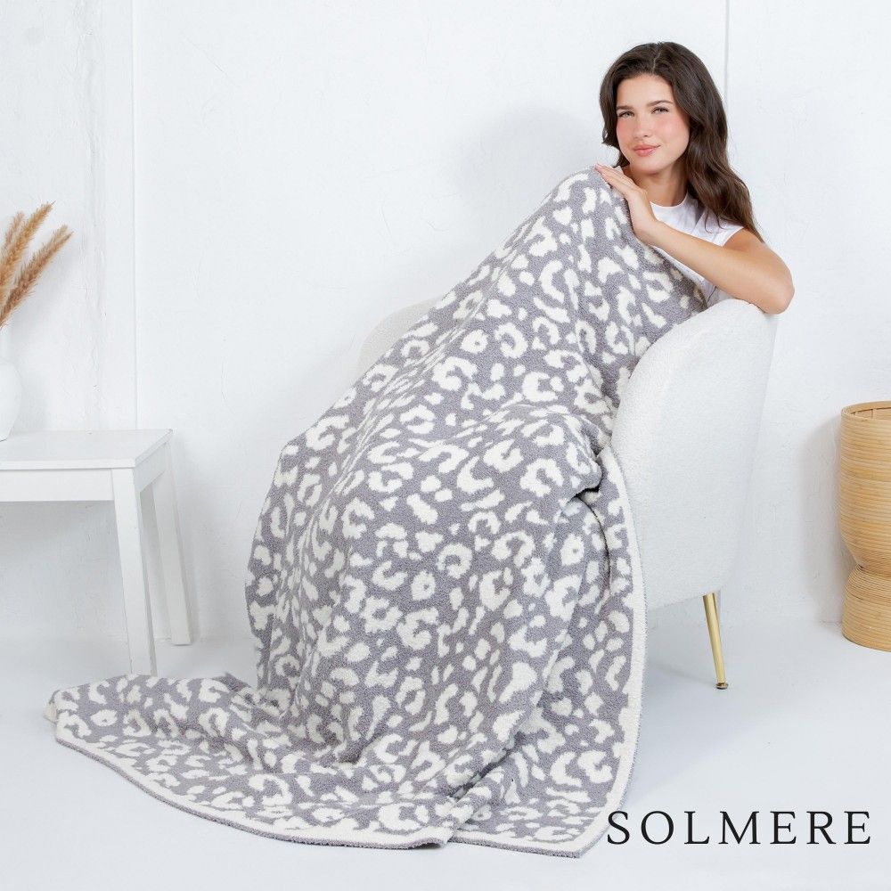 Solmere Blanket – Animal Print Blanket