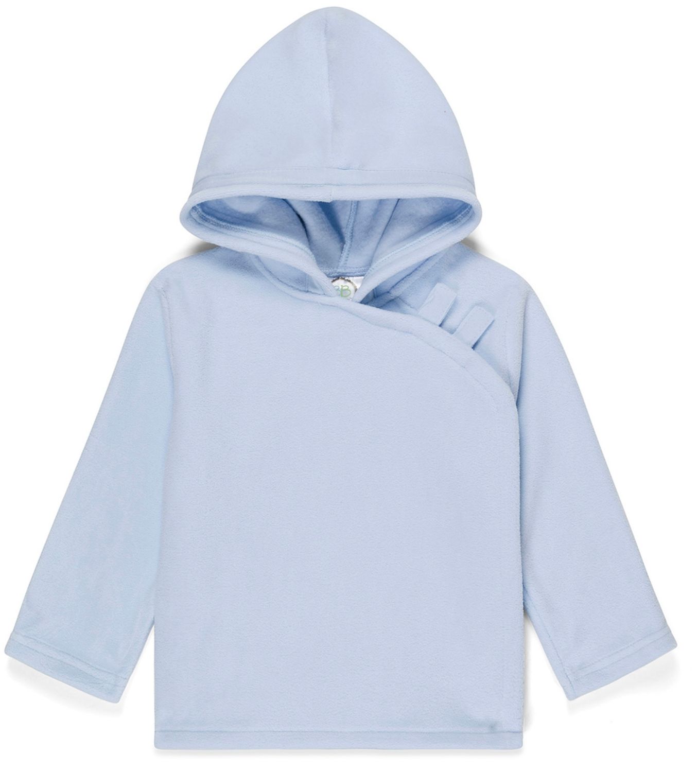 Blue Fleece Velcro Tab Jacket, Size: 6M