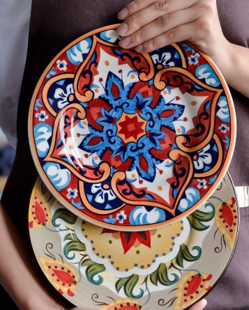6/8/25 Glazing workshop Bowl and Plate