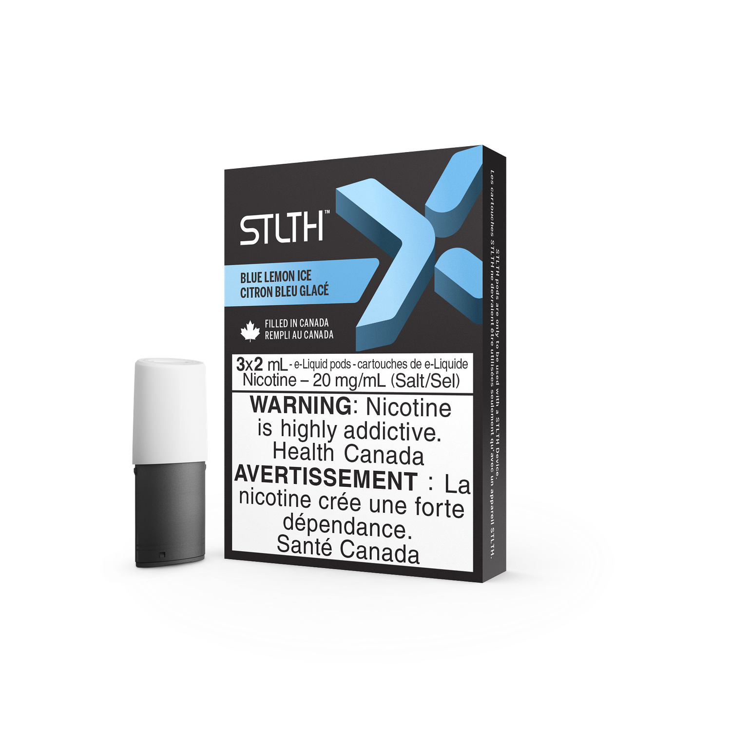 STLTH - X Pods, Flavour: Blue Lemon Ice