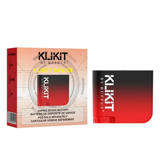 KLIKIT Device-, Flavor: Black Red, Quantity: Single