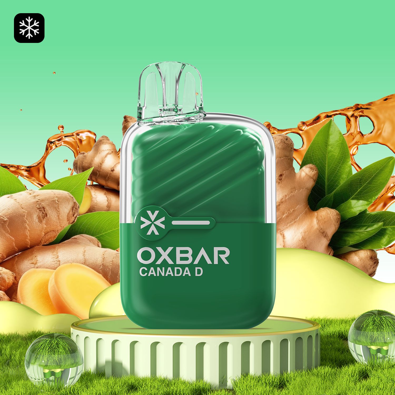 OXBAR MINI 1200-, Flavor: Canada D, Quantity: Single