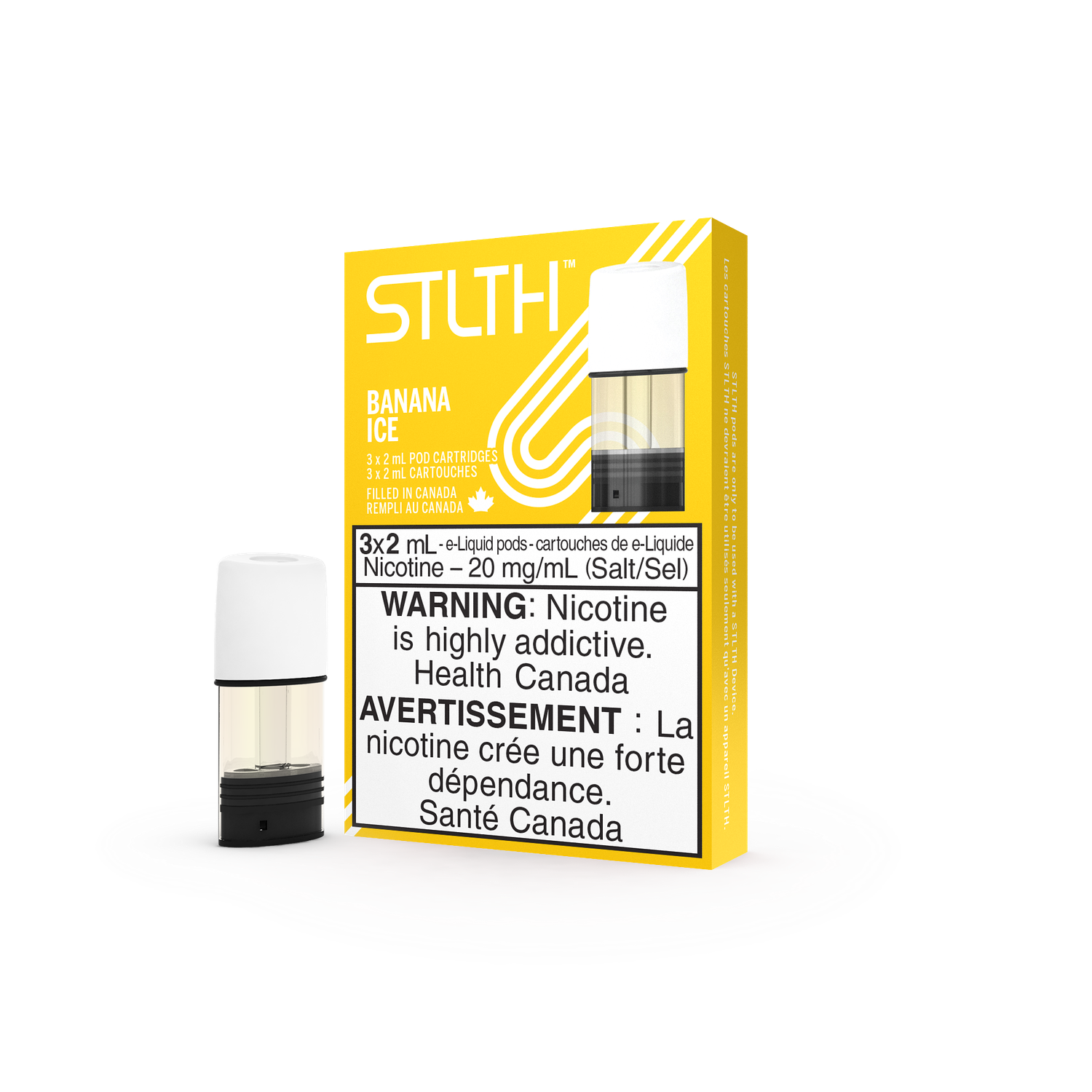 STLTH - Original Pods, Flavour: Banana Ice