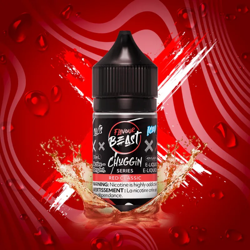 FLAVOUR  BEAST CHUGGIN SALT-, Flavour: Red Classic, [Nicotine] mg/mL: 20mg