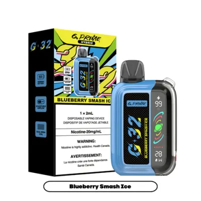 G32 DISPOSABLE- Blueberry Smash Ice