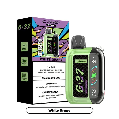 G32 DISPOSABLE- White Grape Single