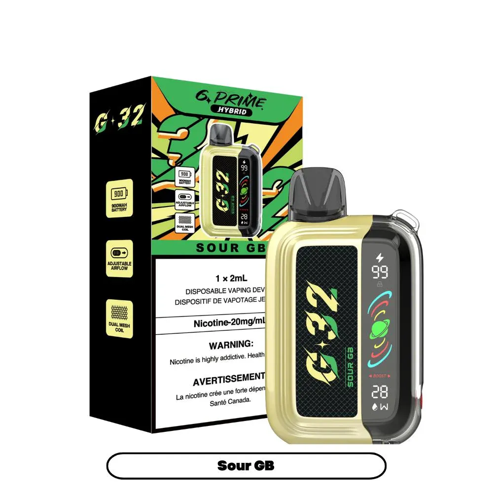 G32 DISPOSABLE- Sour GB