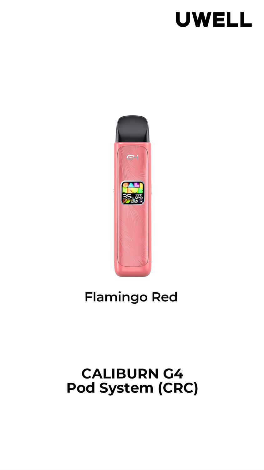 UWELL CALIBURN G4-, Colour: Flamingo Red