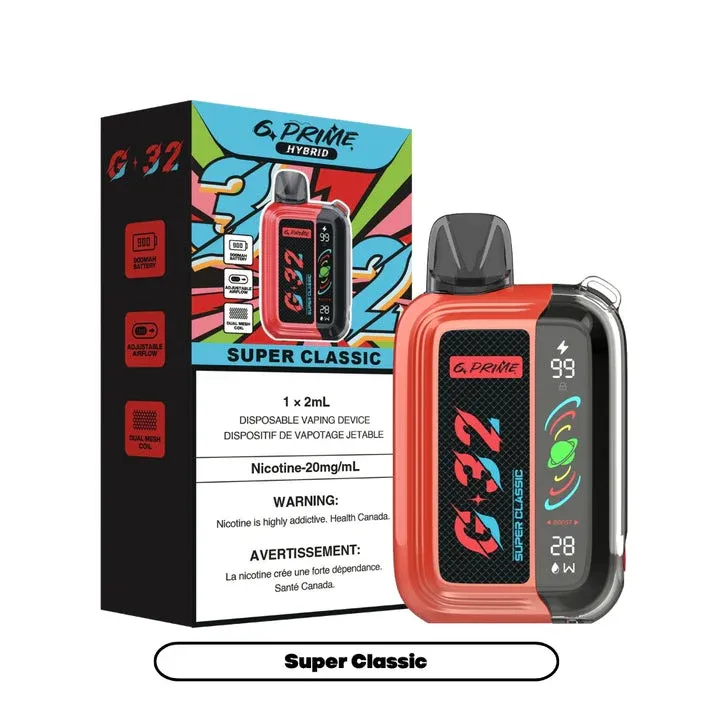 G32 DISPOSABLE- Super Classic Single