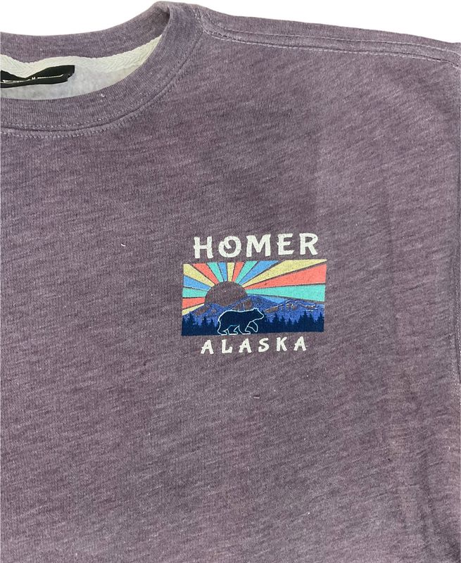 Forest Bear Sunburst Crewneck LR3079