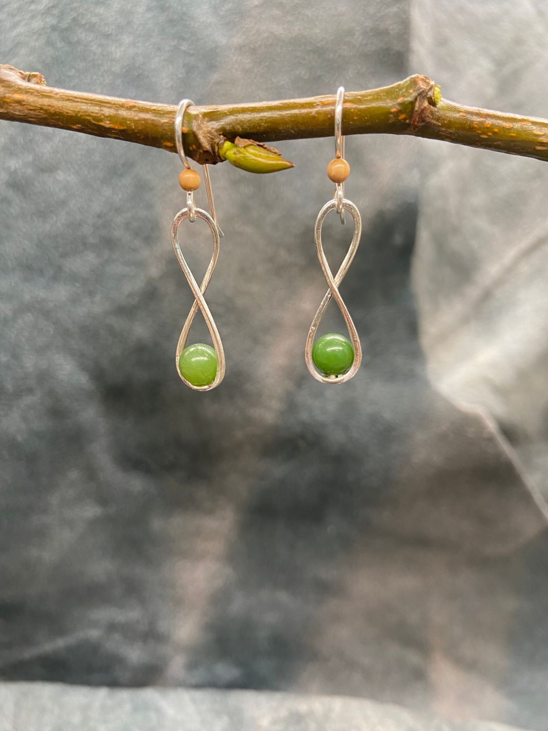 5mm Infinity Jade Bead