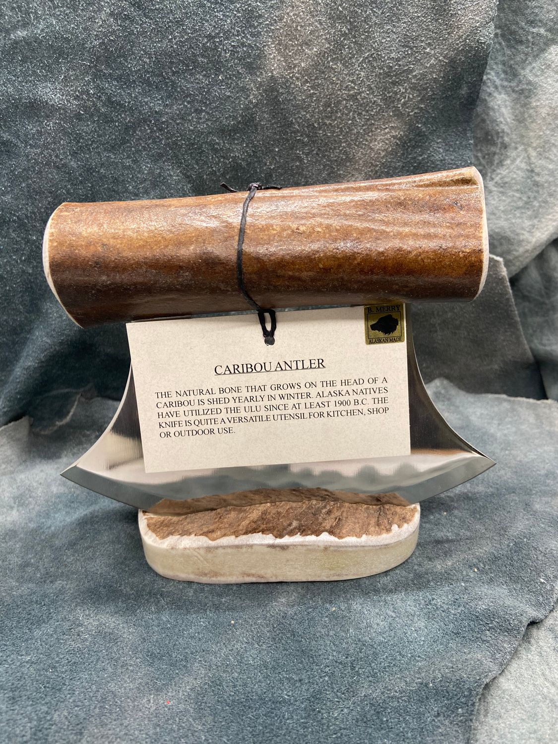 Caribou Antler Ulu