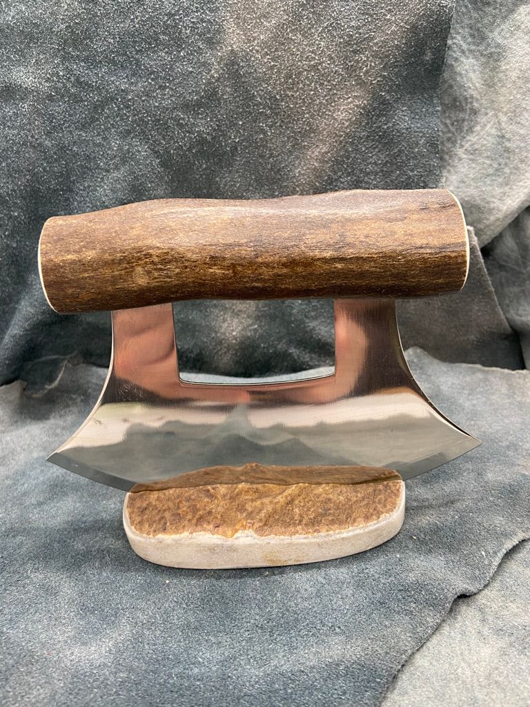 Caribou Antler Ulu