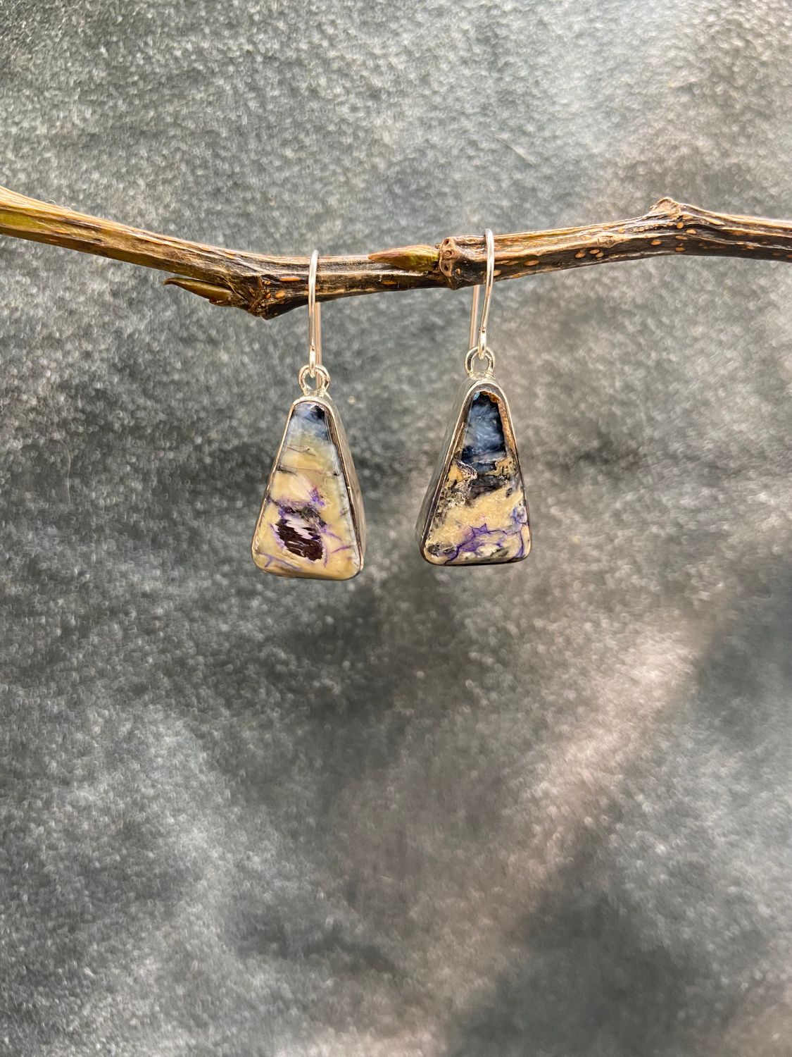 Mammoth Tooth Earrings