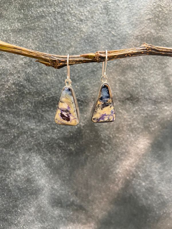 Mammoth Tooth Earrings