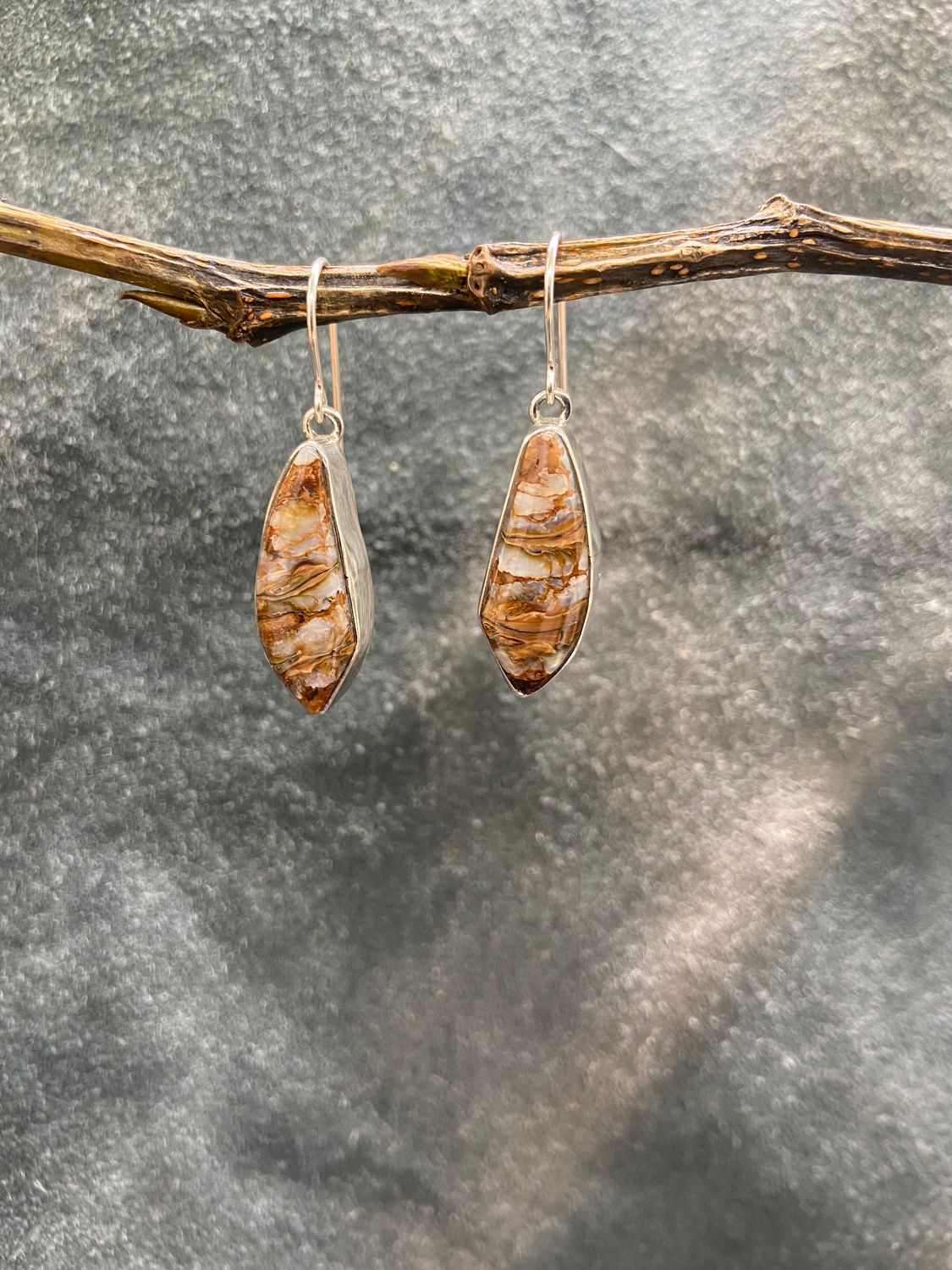 Mammoth Tooth Earrings