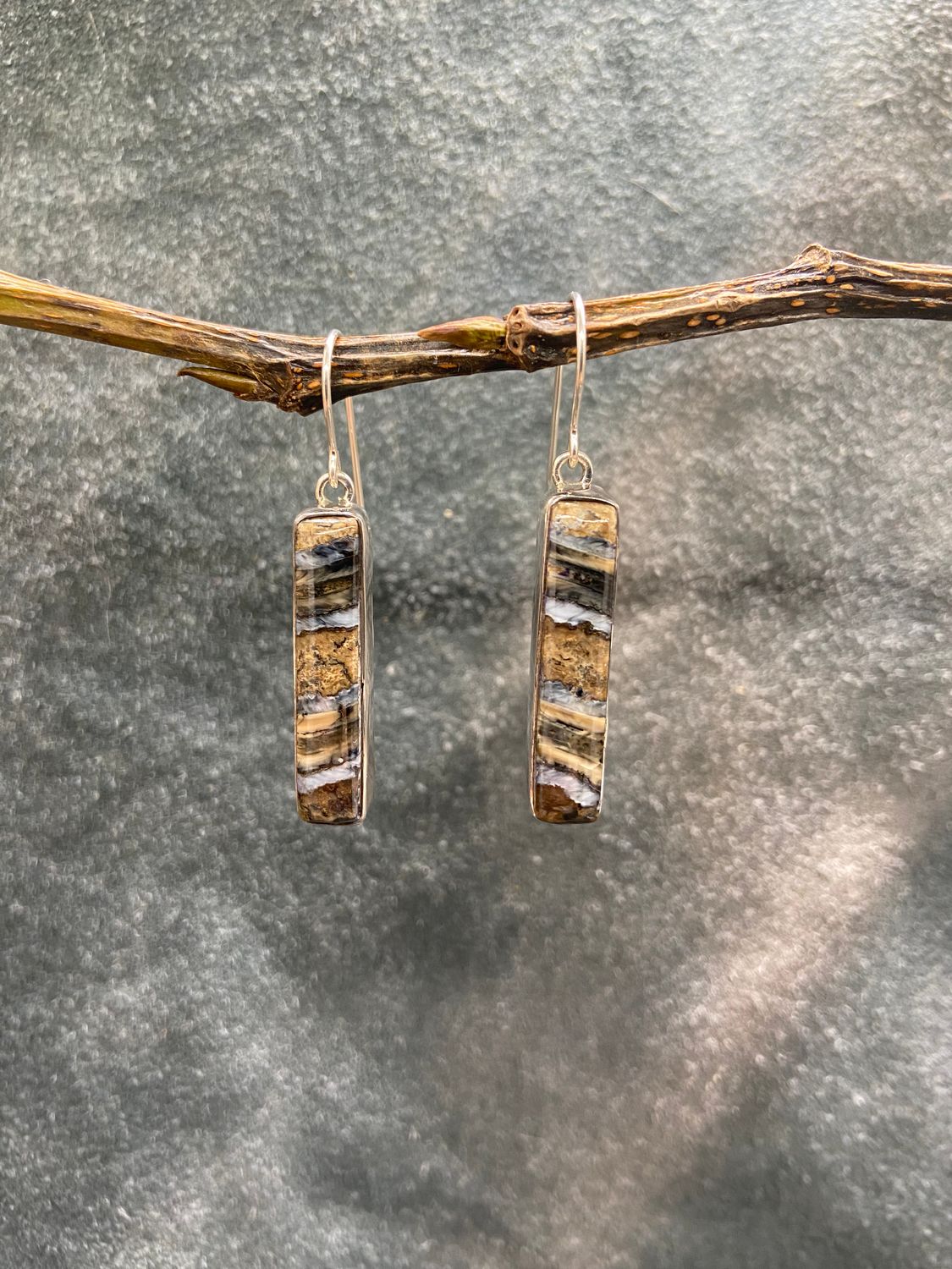 Mammoth Tooth Earrings