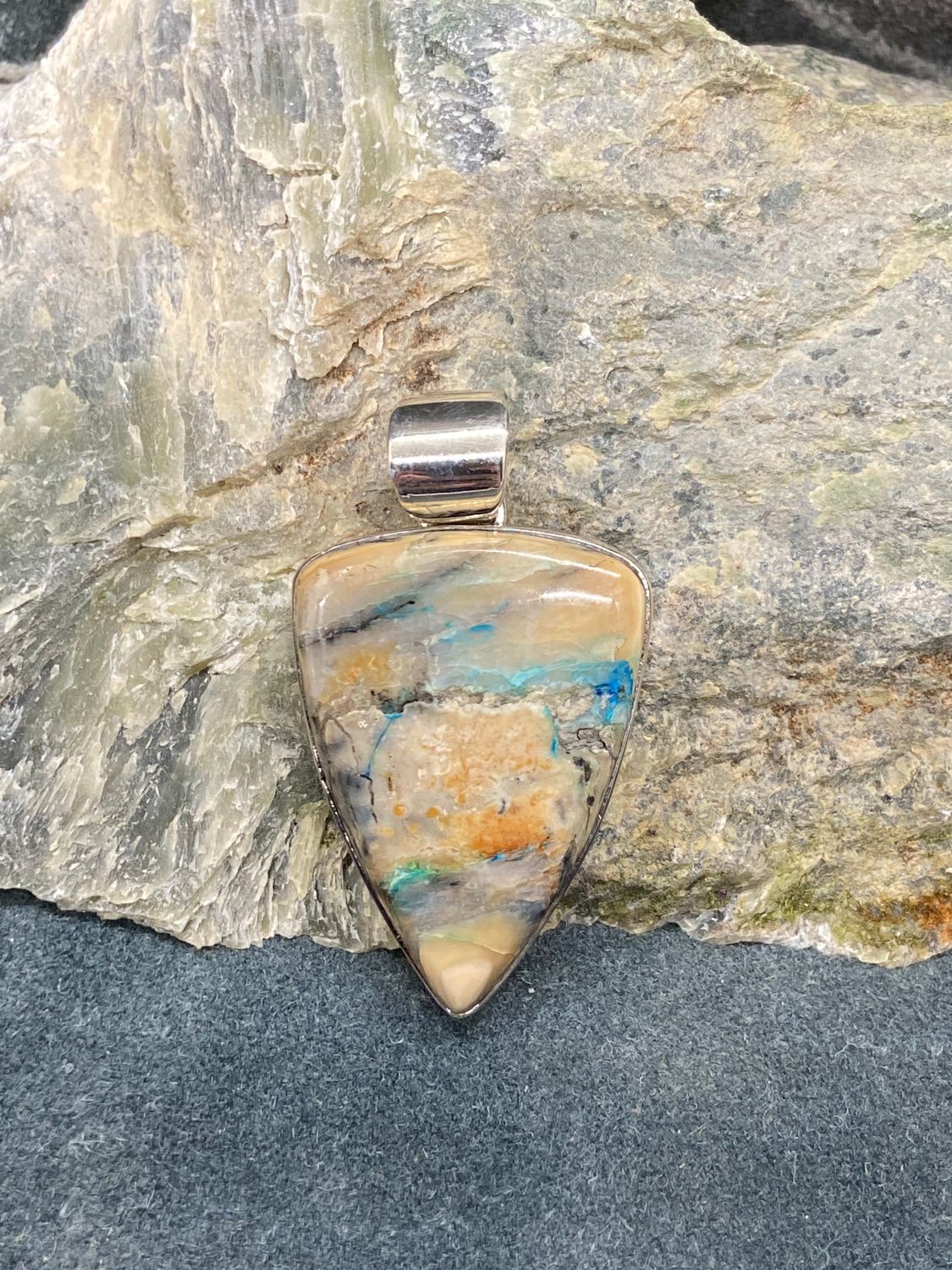 Mammoth Tooth Arrow Pendant