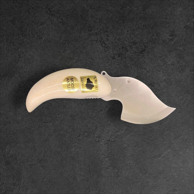 Bob Merry Pocket Ulu Moose Antler