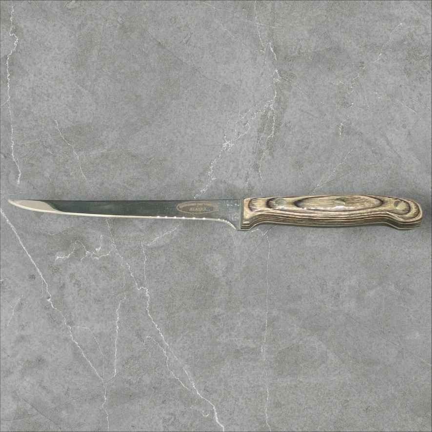 Kachemak Bay Knife Co. Fillet: Grey 