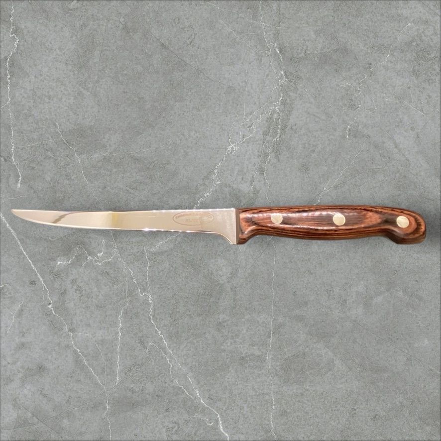 Kachemak Bay Knife Co. Fillet: Dark Brown 