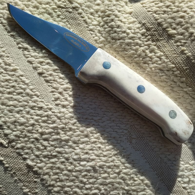 Moose Antler Clip Point Hunter