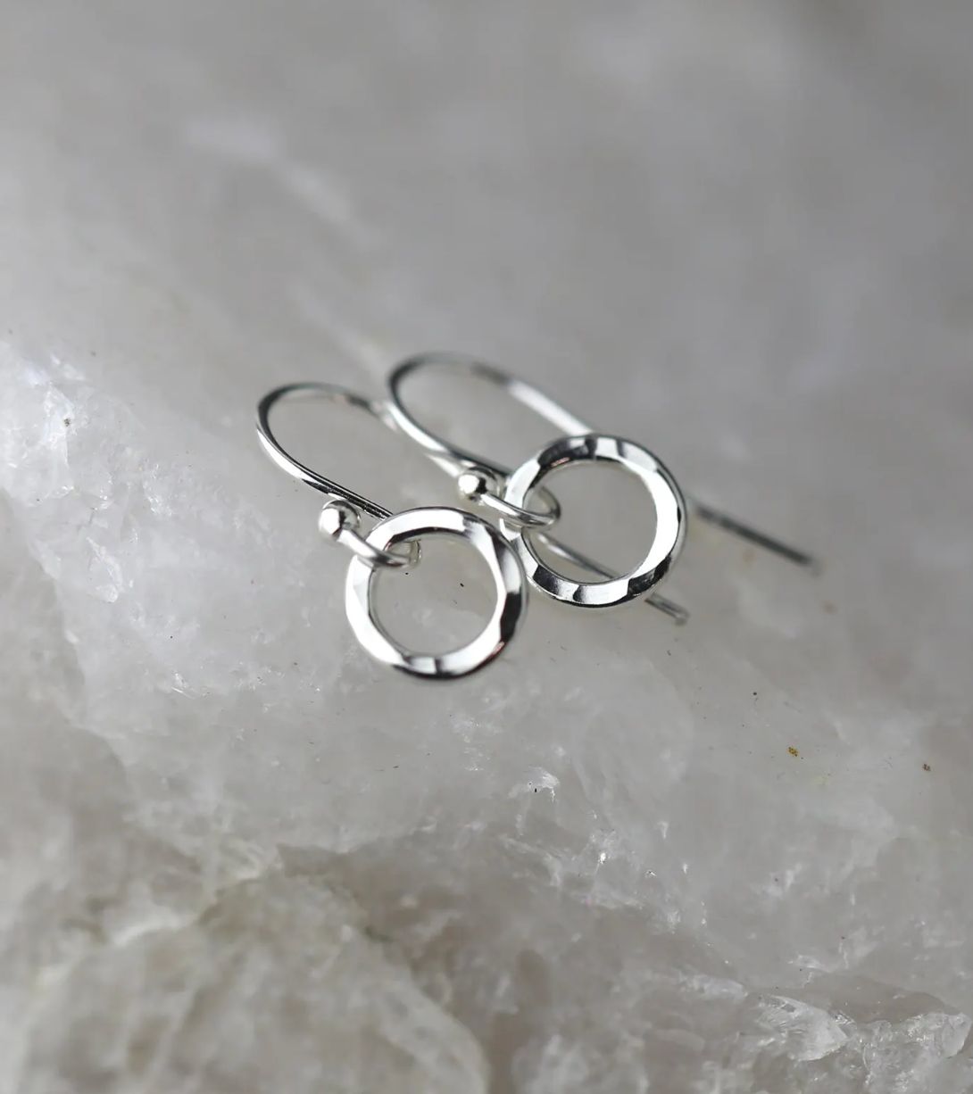 Tiny Circle Earring