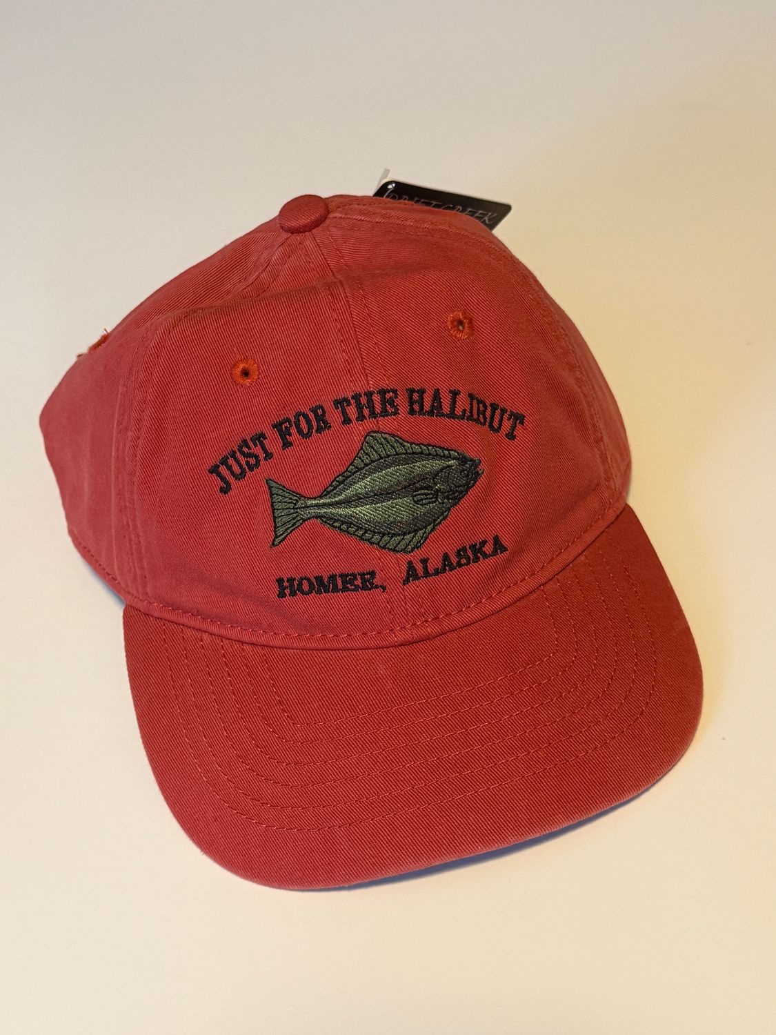 Just For the Halibut Cotton Hat, Color: HARBOR31 Pottery