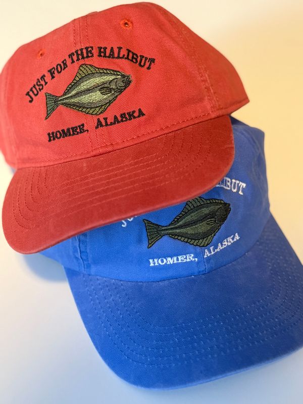 Just For the Halibut Cotton Hat