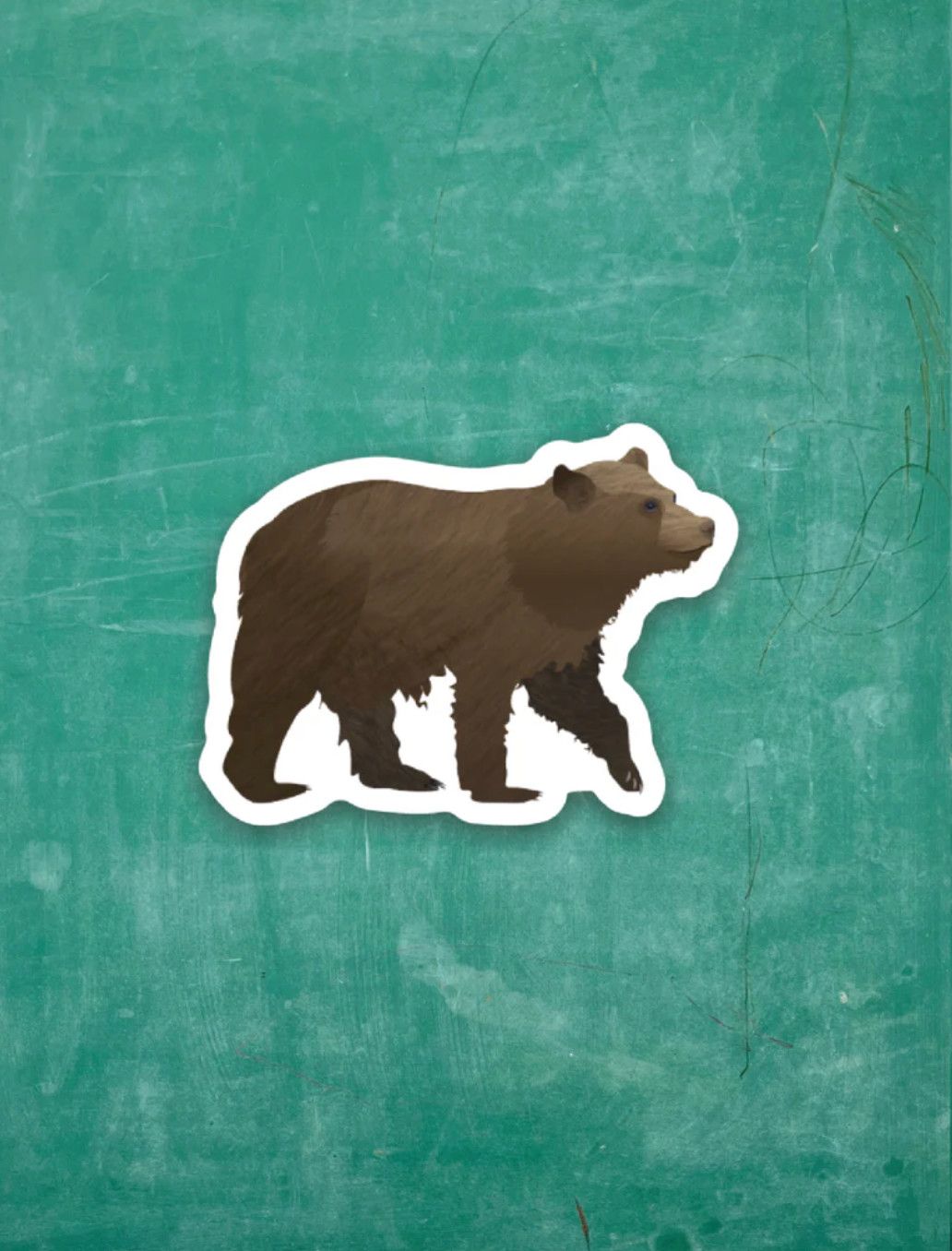 Tiny Viny Sticker, Color: Bear Cub