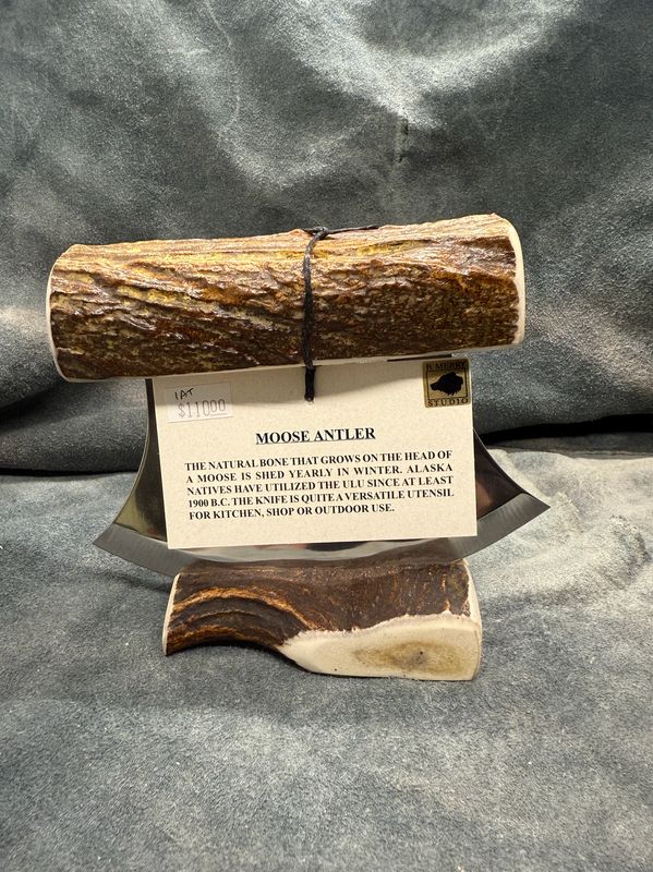Moose Antler Ulu
