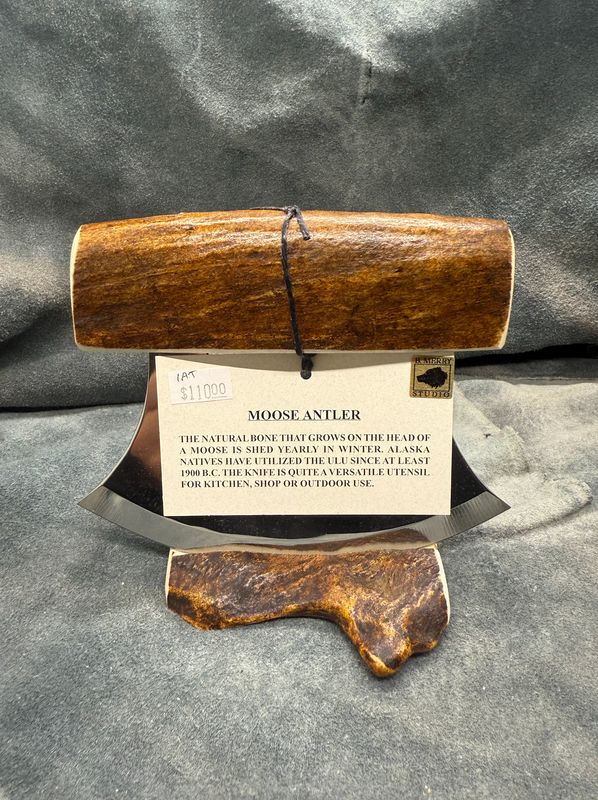 Moose Antler Ulu