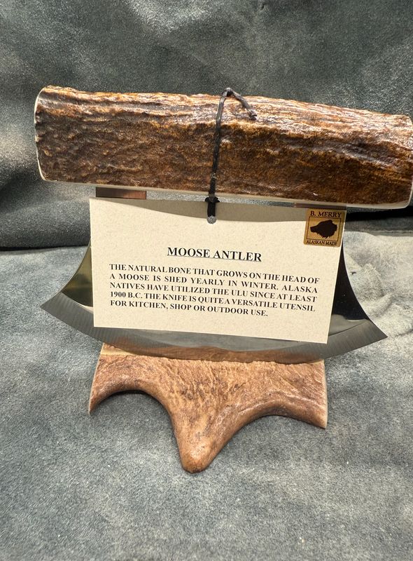 Moose Antler Ulu