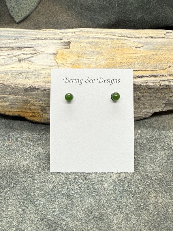 2mm Jade Studs