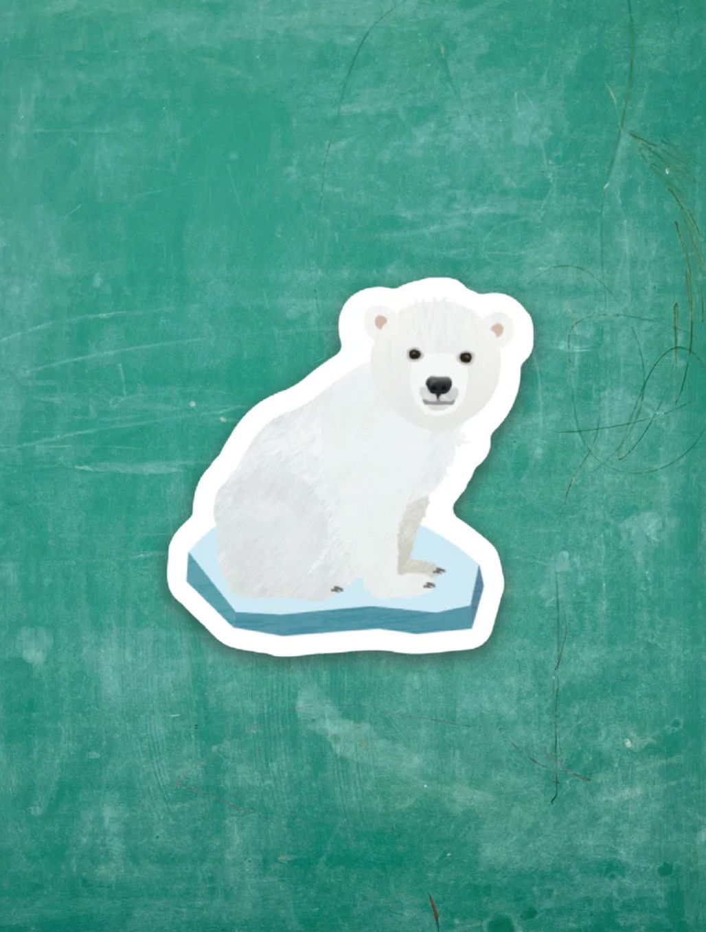 Tiny Viny Sticker Polar Bear Cub