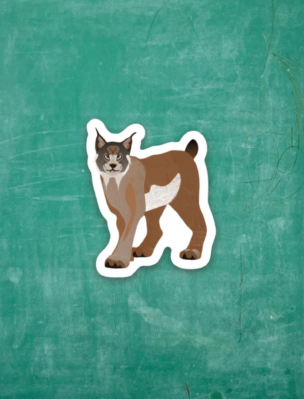 Tiny Viny Sticker Lynx