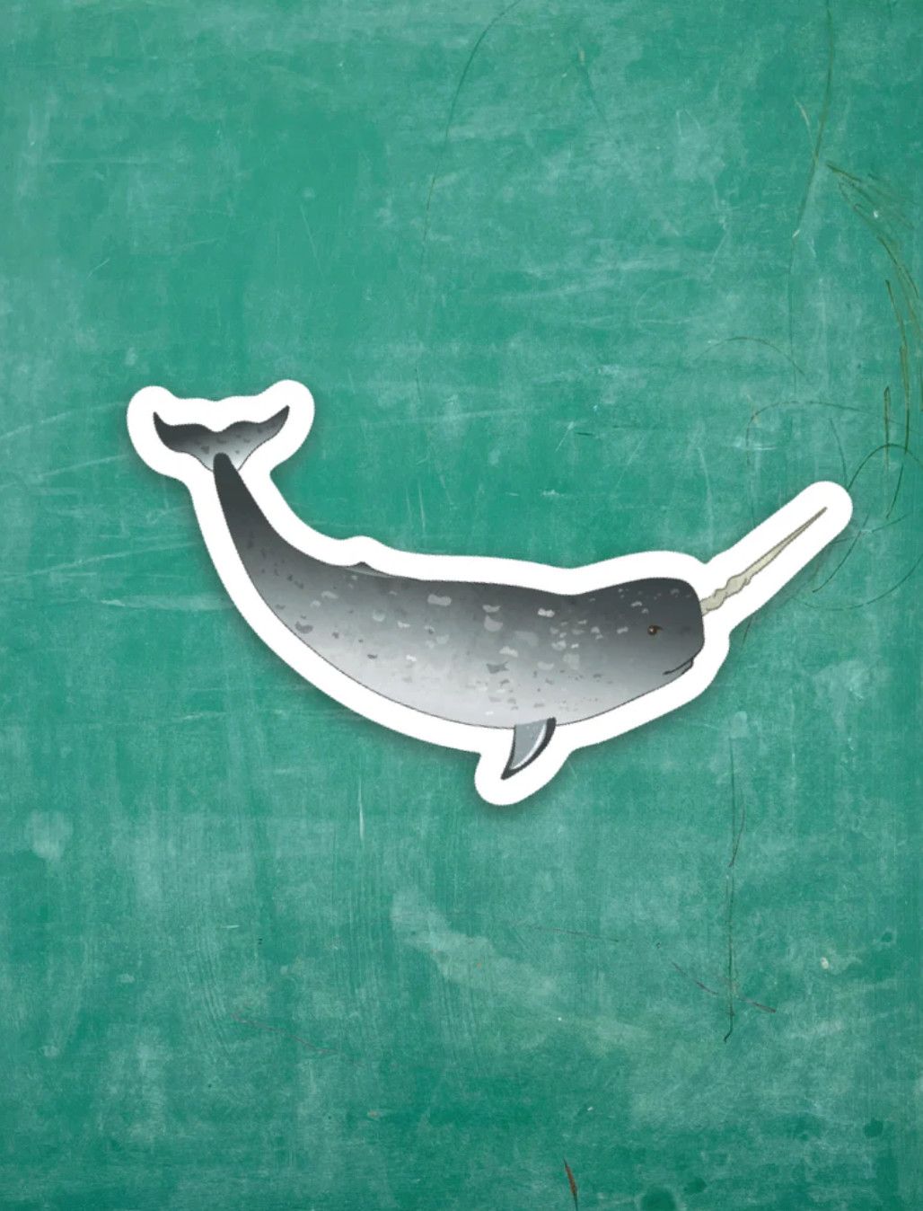 Tiny Viny Sticker Narwhal