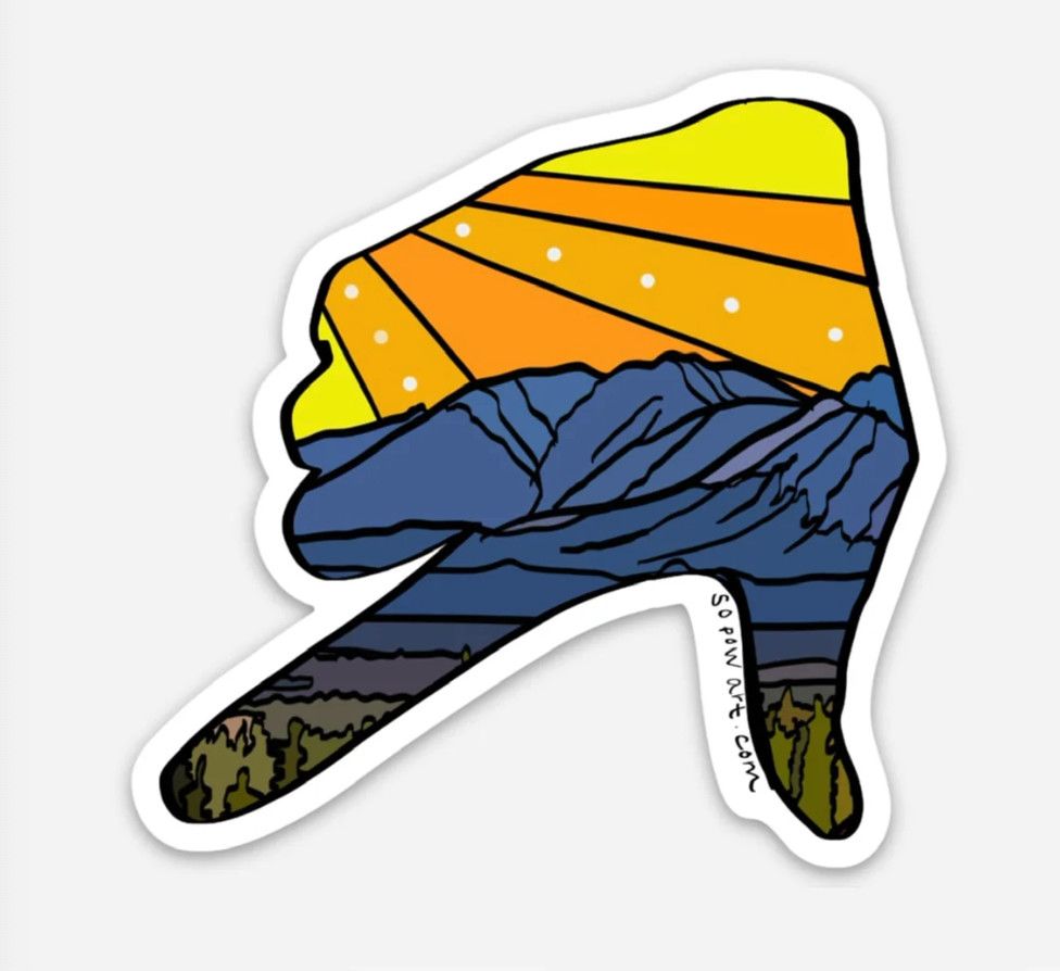 Sopow Art Stickers AK Hand