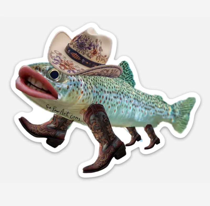 Sopow Art Stickers Howdy