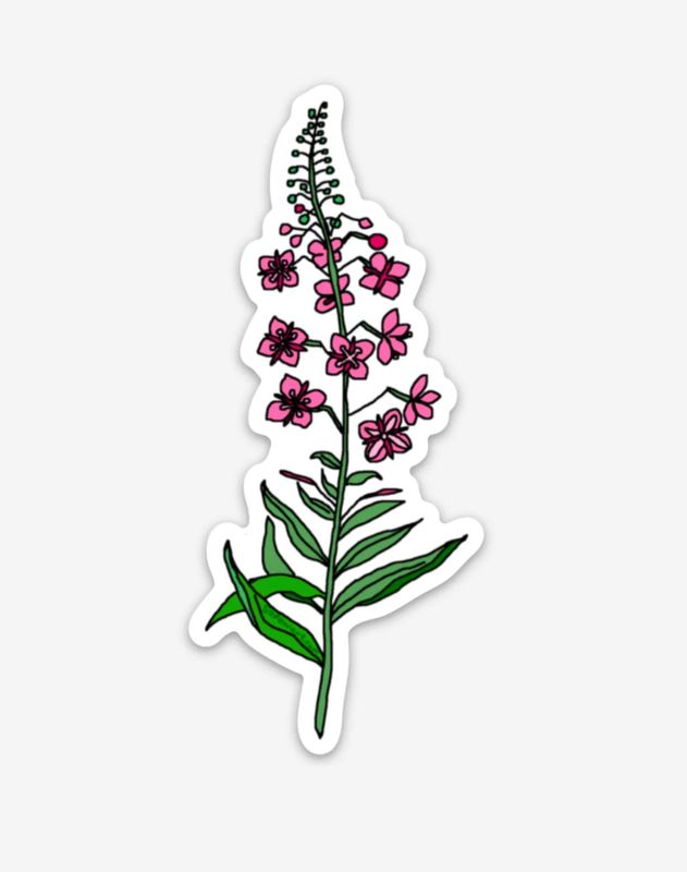 Sopow Art Stickers Fireweed