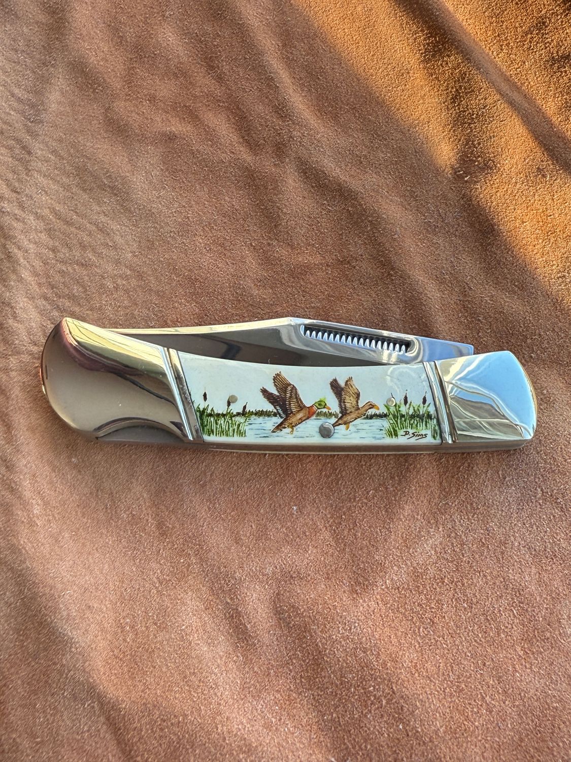 3.75" Lock Back (Color) KN192C Ducks