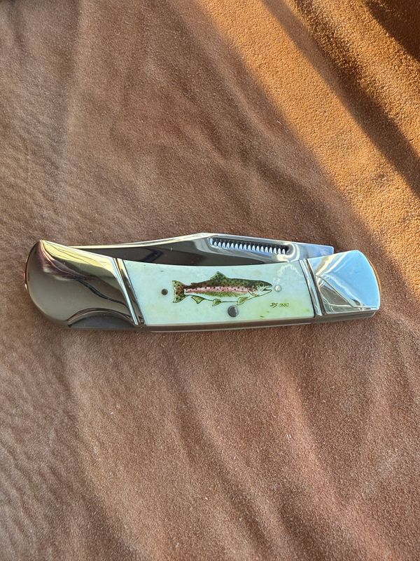 3.75" Lock Back (Color) KN192C Rainbow Trout