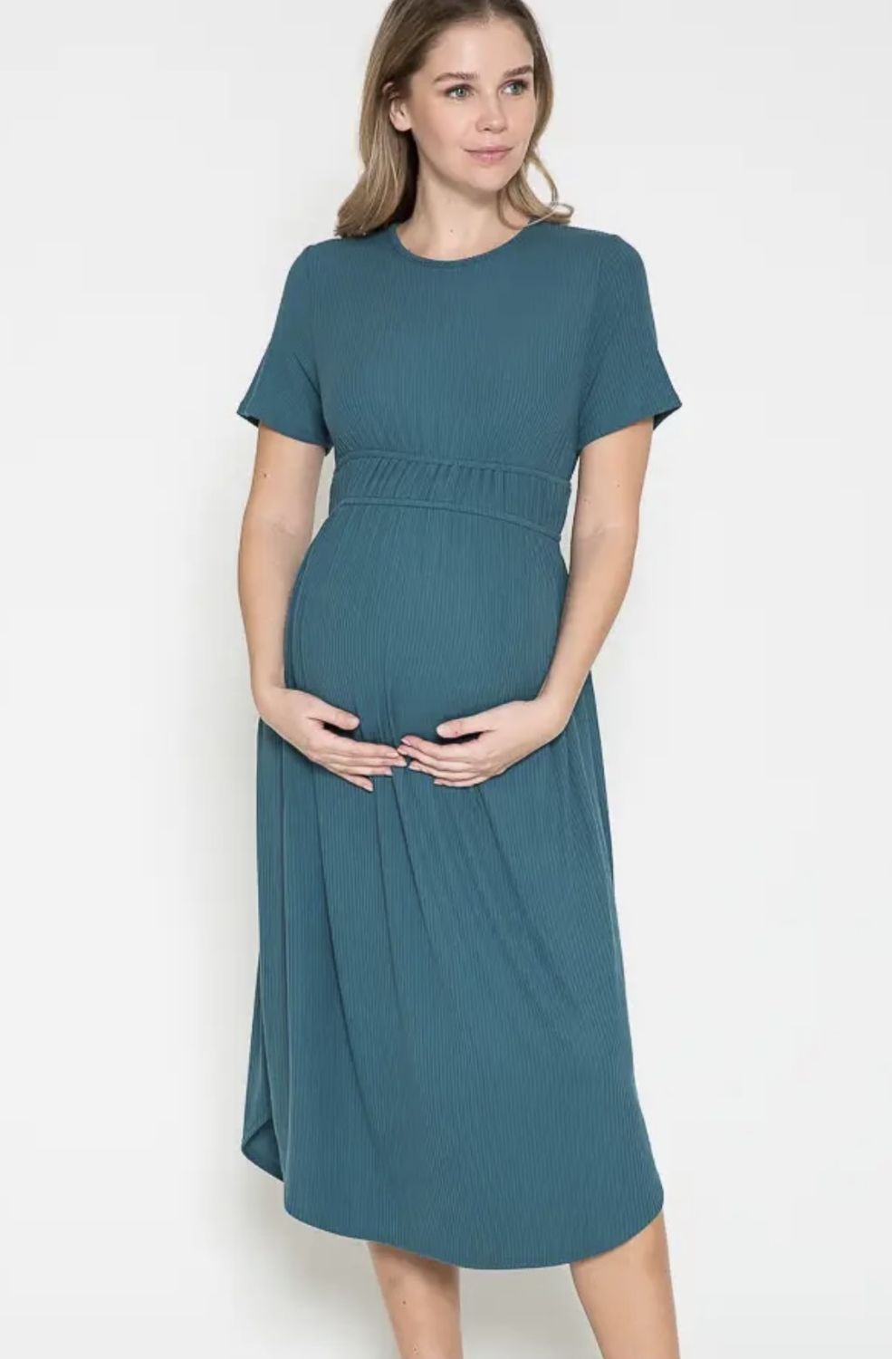 Short Sleeve Maternity Dress