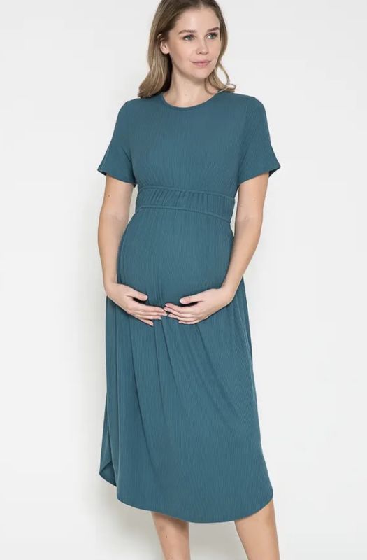 Short Sleeve Maternity Dress