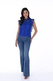 Woven Denim Pants