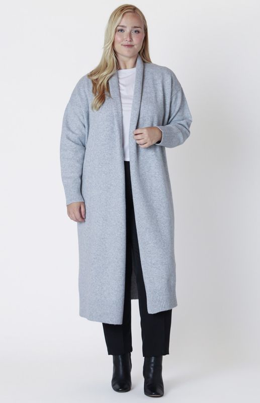 Longline Open Cardigan