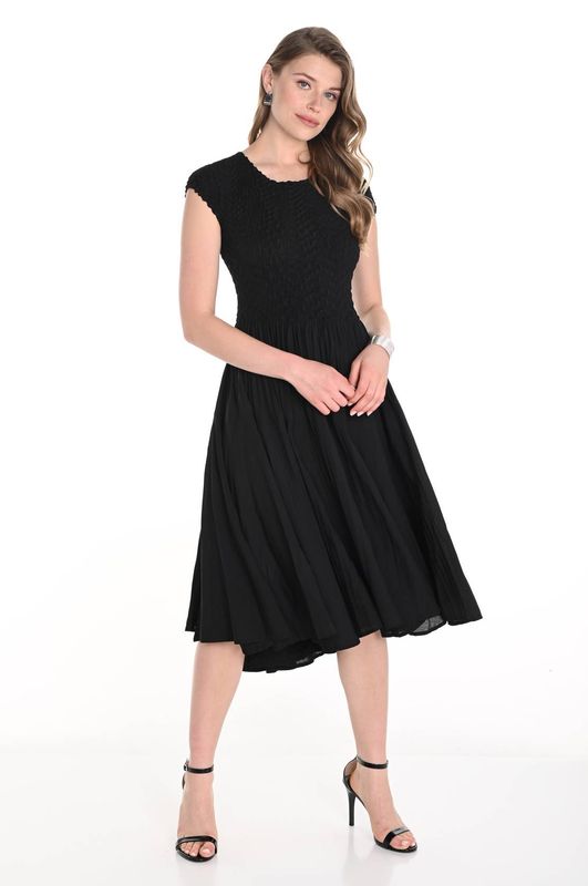 A-Line Midi Dress