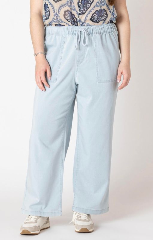 Denim Drawstring Jogger